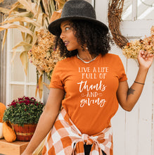 Load image into Gallery viewer, THANKS & GIVING COZY TEE