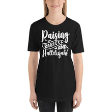 Load image into Gallery viewer, RAISING BABIES AND HALLELUJAHS COZY TEE