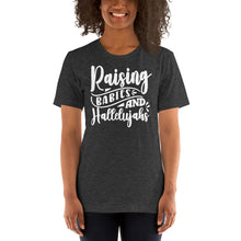 Load image into Gallery viewer, RAISING BABIES AND HALLELUJAHS COZY TEE