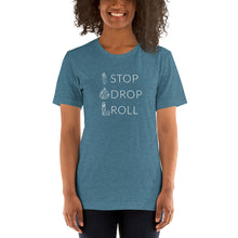 Load image into Gallery viewer, STOP DROP ROLL COZY TEE
