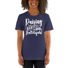 Load image into Gallery viewer, RAISING BABIES AND HALLELUJAHS COZY TEE