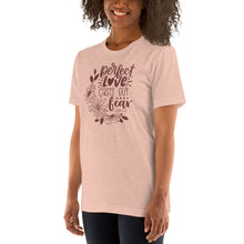 Load image into Gallery viewer, PERFECT LOVE CASTS OUT FEAR COZY TEE