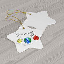 Load image into Gallery viewer, JOY TO THE WORLD CHRISTMAS ORNAMENT

