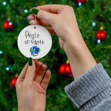 Load image into Gallery viewer, PEACE ON EARTH CHRISTMAS ORNAMENT
