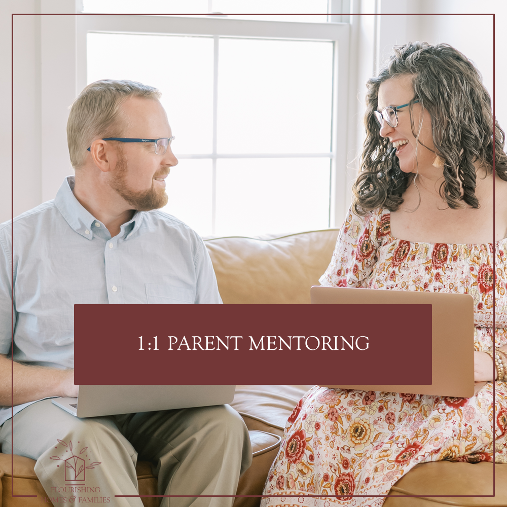 FLOURISH IN PARENTING ONE-ON-ONE MENTORING, 4 SESSIONS