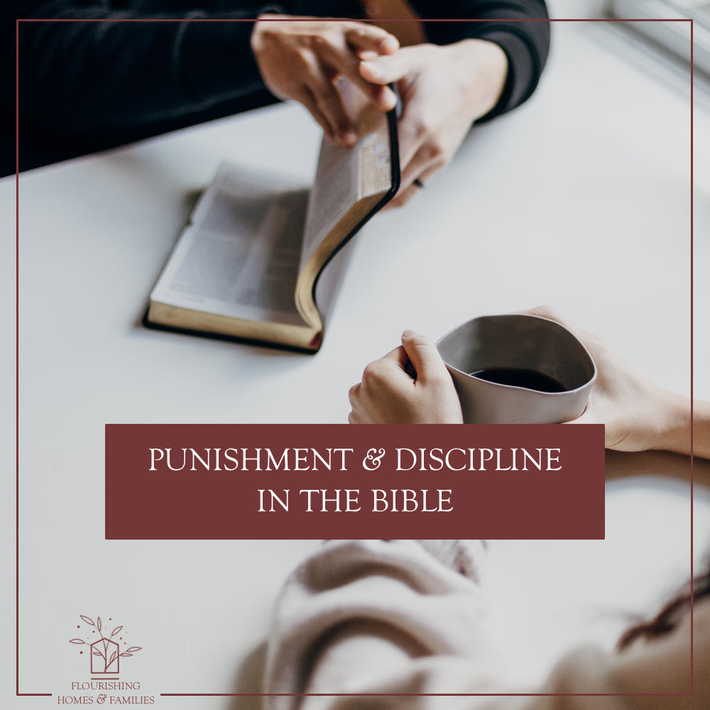Punishment + Discipline in the Bible