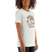 Load image into Gallery viewer, PERFECT LOVE CASTS OUT FEAR COZY TEE
