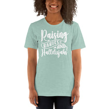 Load image into Gallery viewer, RAISING BABIES AND HALLELUJAHS COZY TEE

